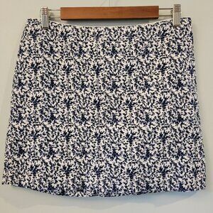 Madewell Floral Cotton Mini Skirt, Size 8